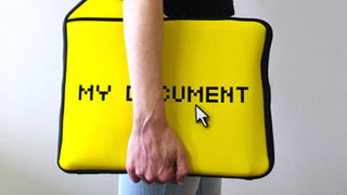 Iconic My Document Laptop Sleeve Now Purchasable